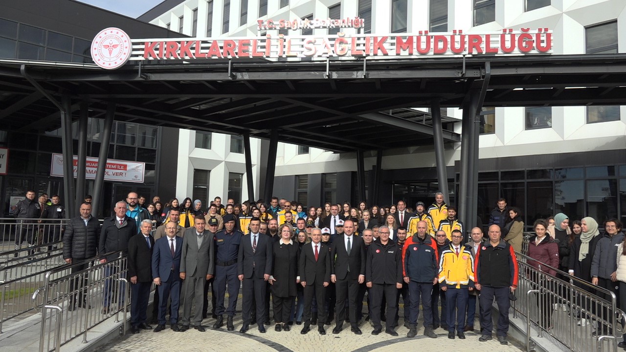 Kırklareli’nde ’Fermuar Sistemi ile Yaşama Yol Ver’ lansmanı yapıldı