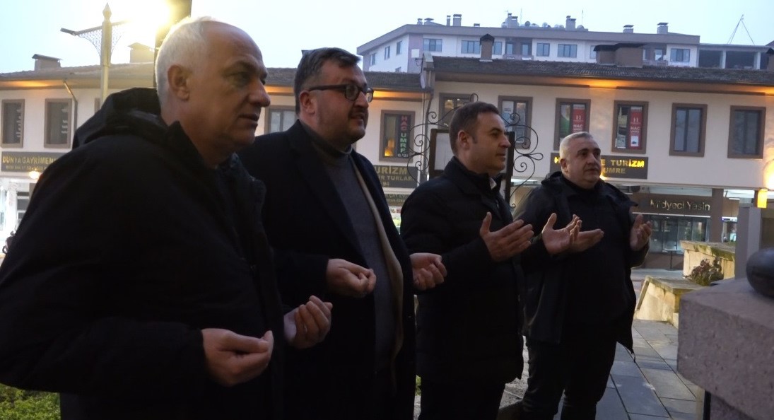 Ahmet Akın, yeni yılın ilk sabahında Zağnos Paşa’daydı