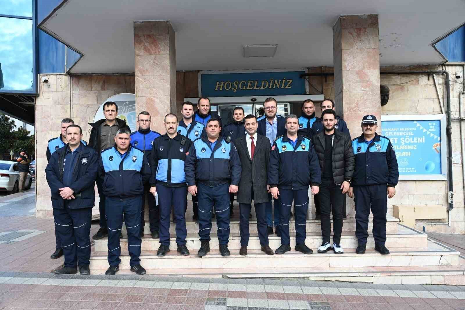 Karacabey Belediyesinden ’kaldırım işgali’ denetimi