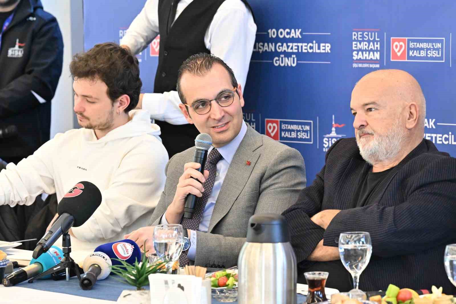 Şişli Belediye Başkanı Şahan’dan Gazetecilere “SGK Borcu” mesajı