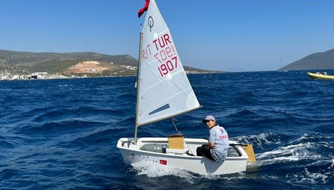 Genç yelkenci Medine tarihi başarının arka planını NTV'ye anlattı