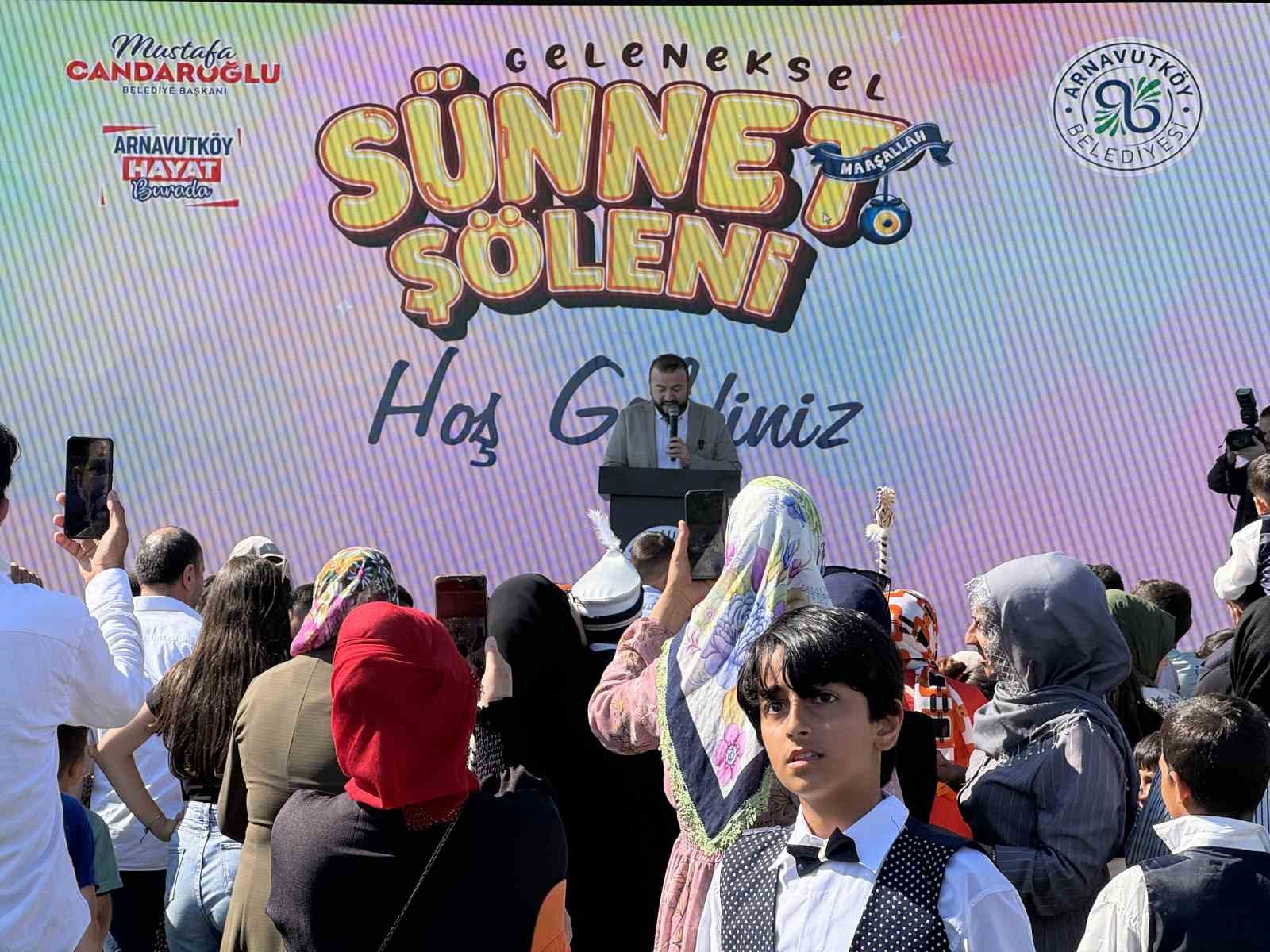 Arnavutköy’de toplu sünnet töreni