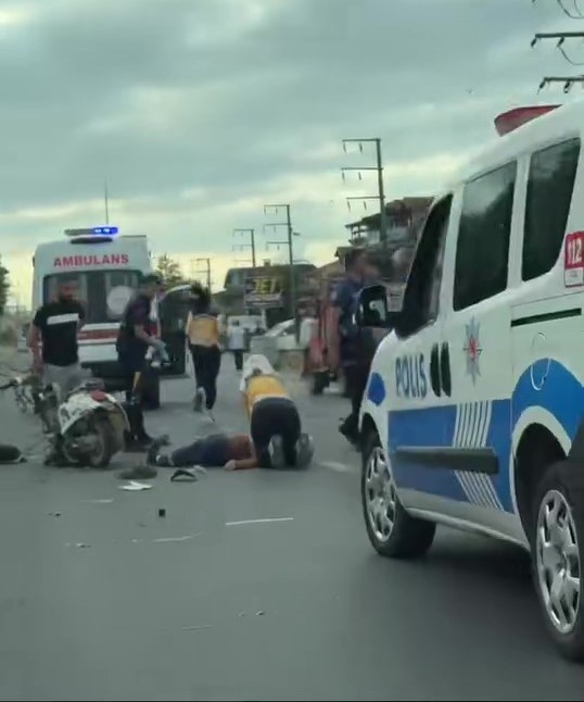 İşe gitmek için yola çıkan motosikletli kazada hayatını kaybetti