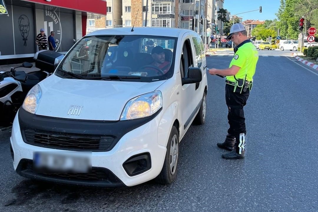 Lüleburgaz’da trafik denetimi: 120 araca ceza