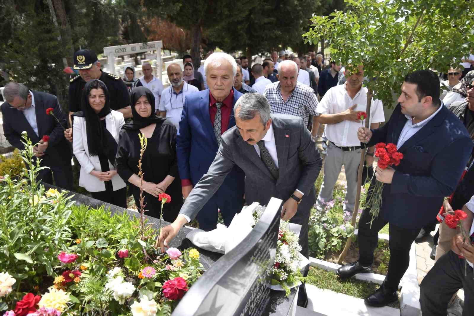 Şehit Polis Memuru Özsoy, vefatının 8’inci yılında unutulmadı