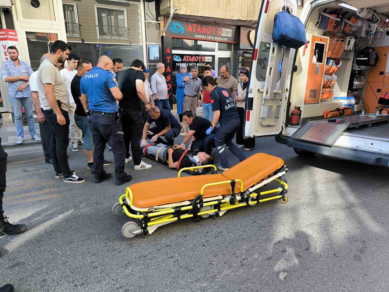 Tekirdağ’da otomobil ile motosiklet çarpıştı: 1 yaralı