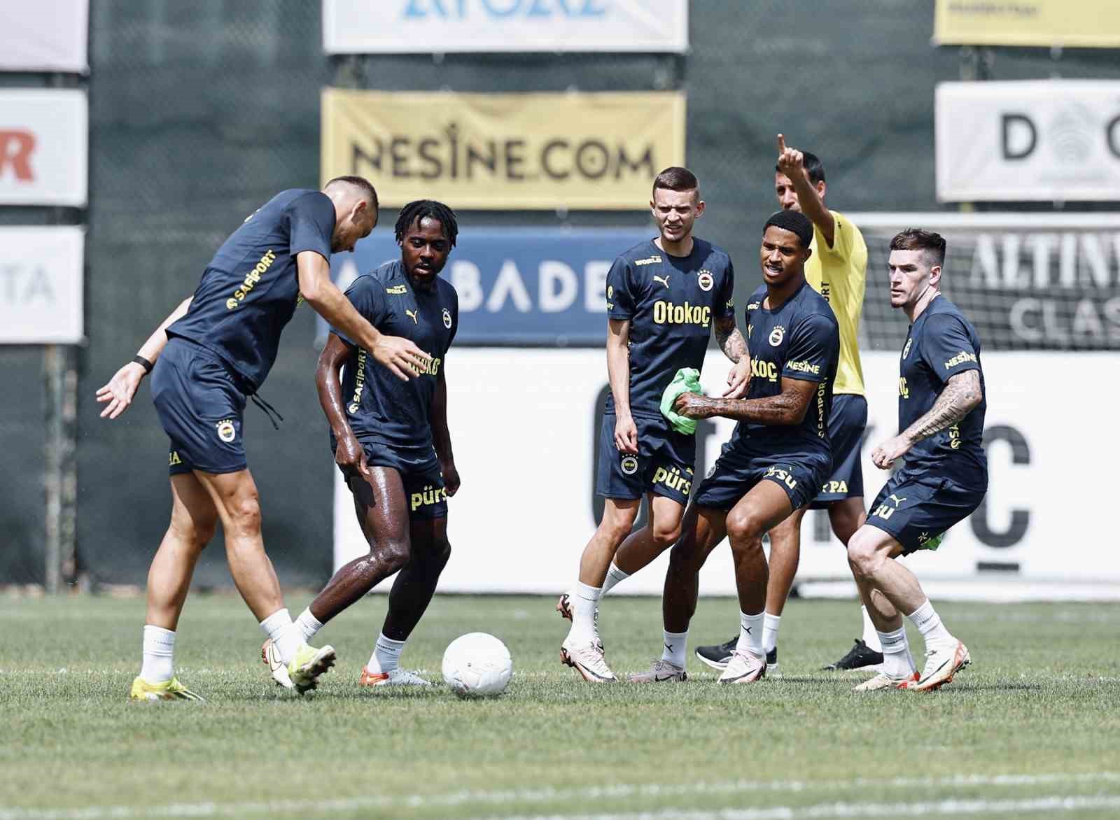 Fenerbahçe, Lugano maçı hazırlıklarını sürdürdü