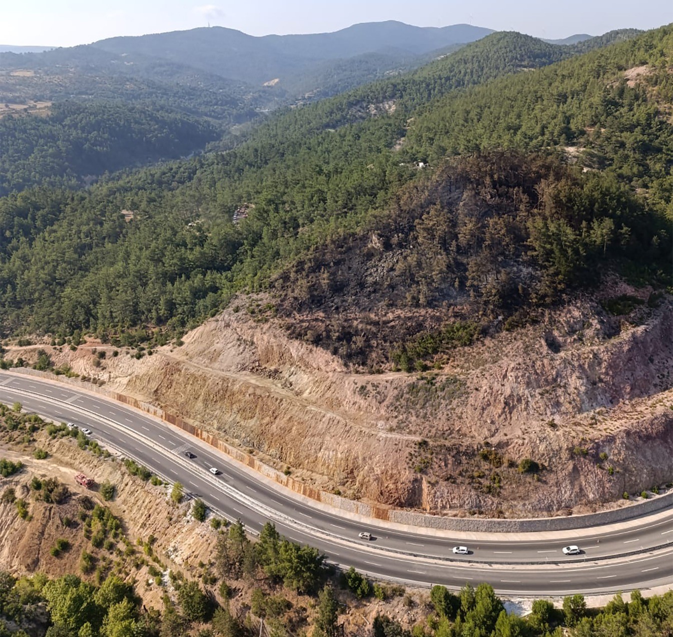 Havran’daki orman yangını kontrol altına alındı