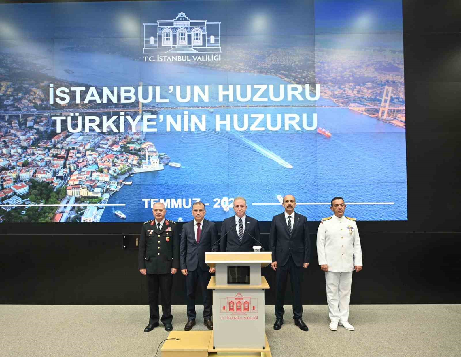 İstanbul Valisi Davut Gül, yılın ilk yarısına ilişkin asayiş verilerini açıkladı