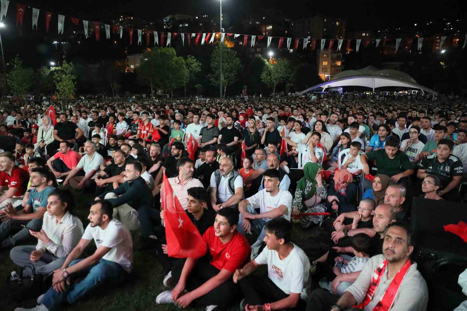 Kağıthane’de Avrupa Futbol Şampiyonası heyecanı