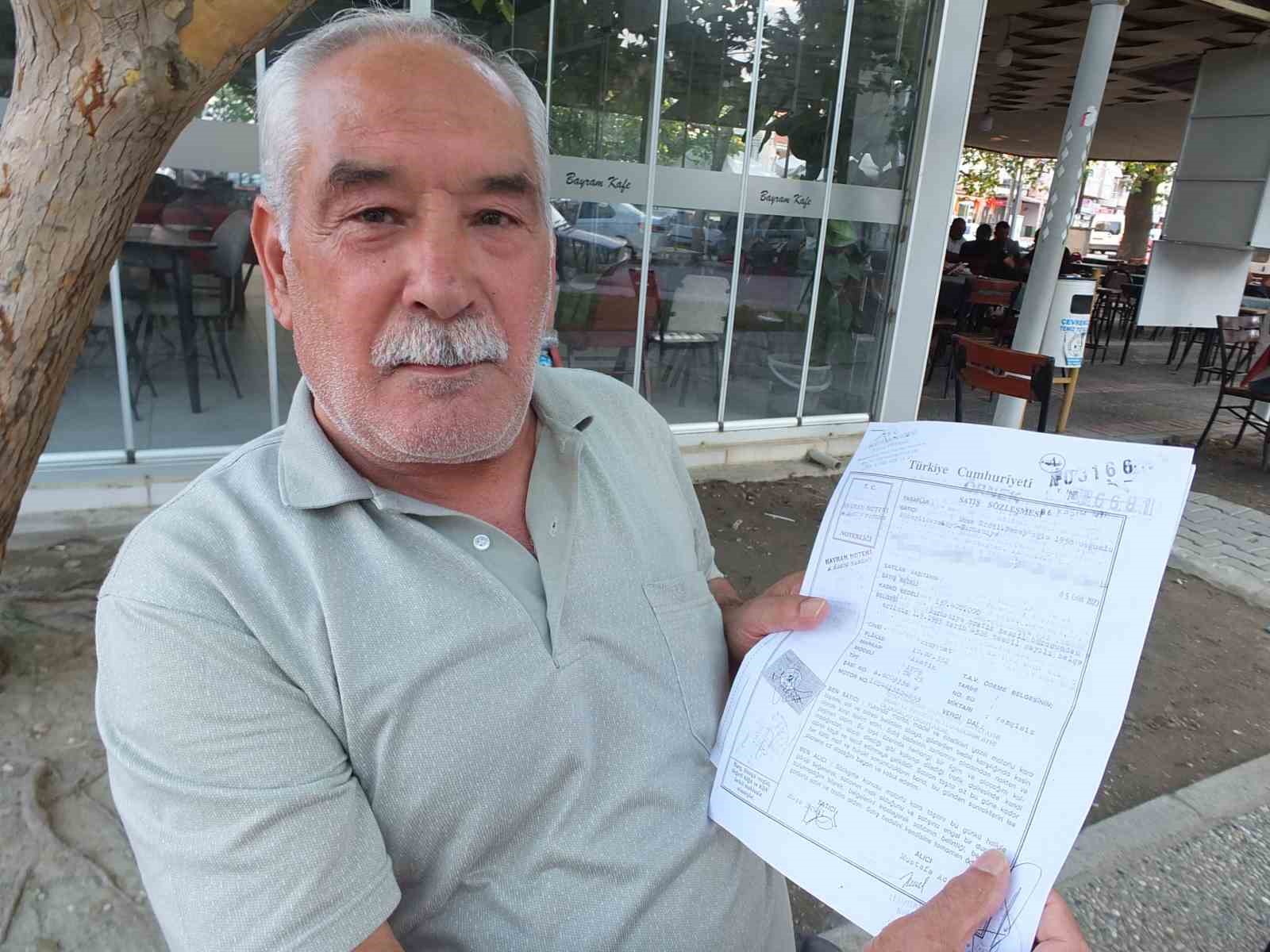 27 yıl önce sattığı kamyonet yüzünden icralık oldu