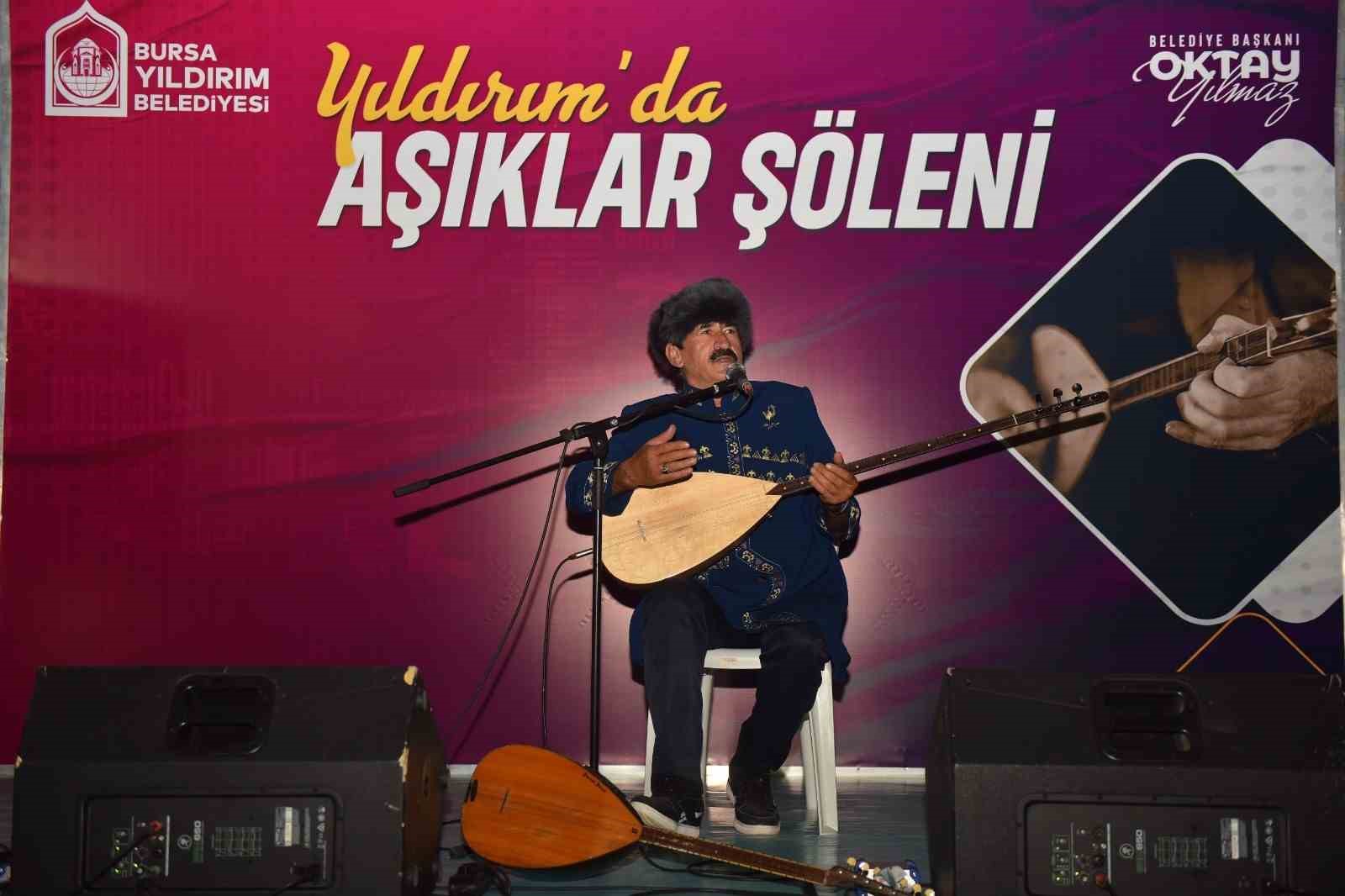 Aşıklar geleneği Yıldırım’da yaşatılıyor