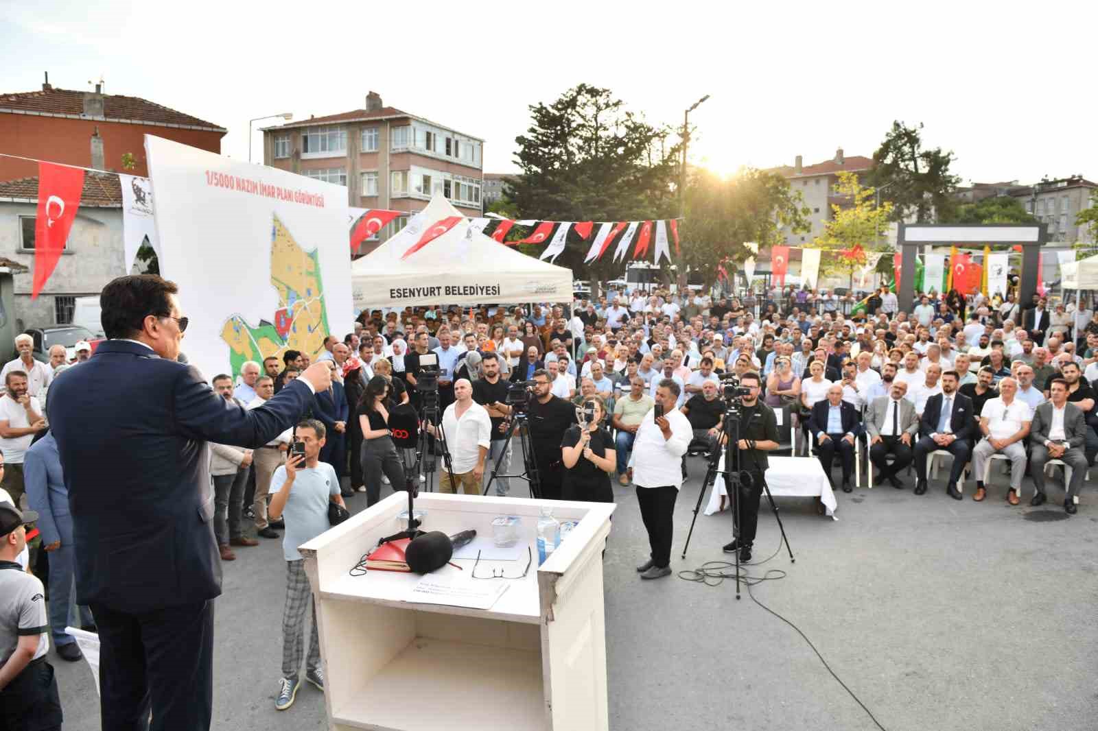 Esenyurt’ta imar sorunları çözülüyor