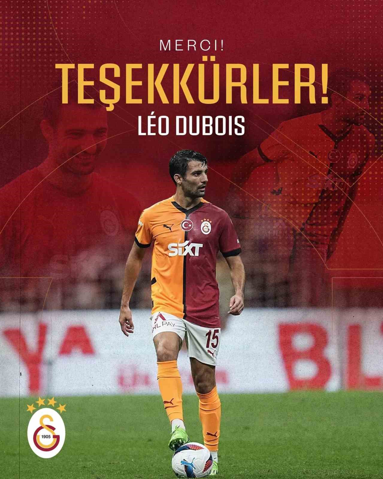 Galatasaray, Dubois’nın sözleşmesini karşılıklı olarak feshetti