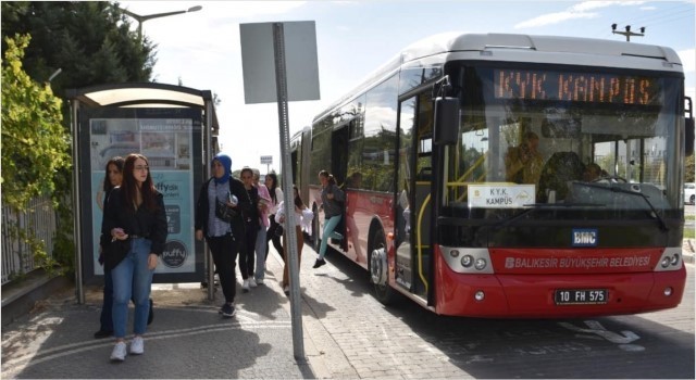 Balıkesir Büyükşehir’den, öğrenci dostu abonman tarifeler