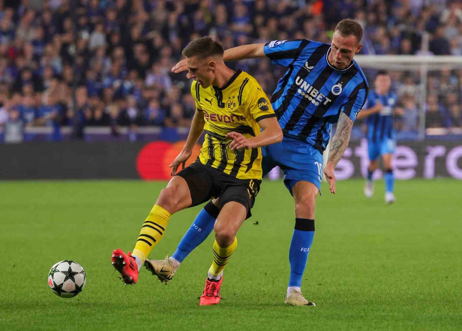 Borussia Dortmund, Club Brugge’yi 3-0’la geçti