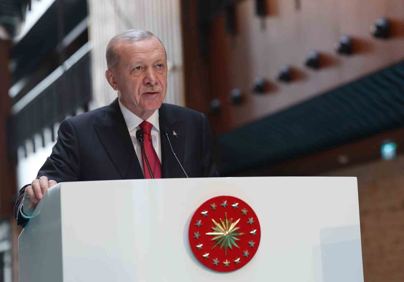 Cumhurbaşkanı Erdoğan: "Turizmde de dünya markası olana kadar durmayacağız"