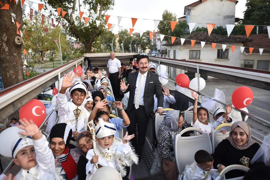 Festivalde sünnet şöleni heyecanı