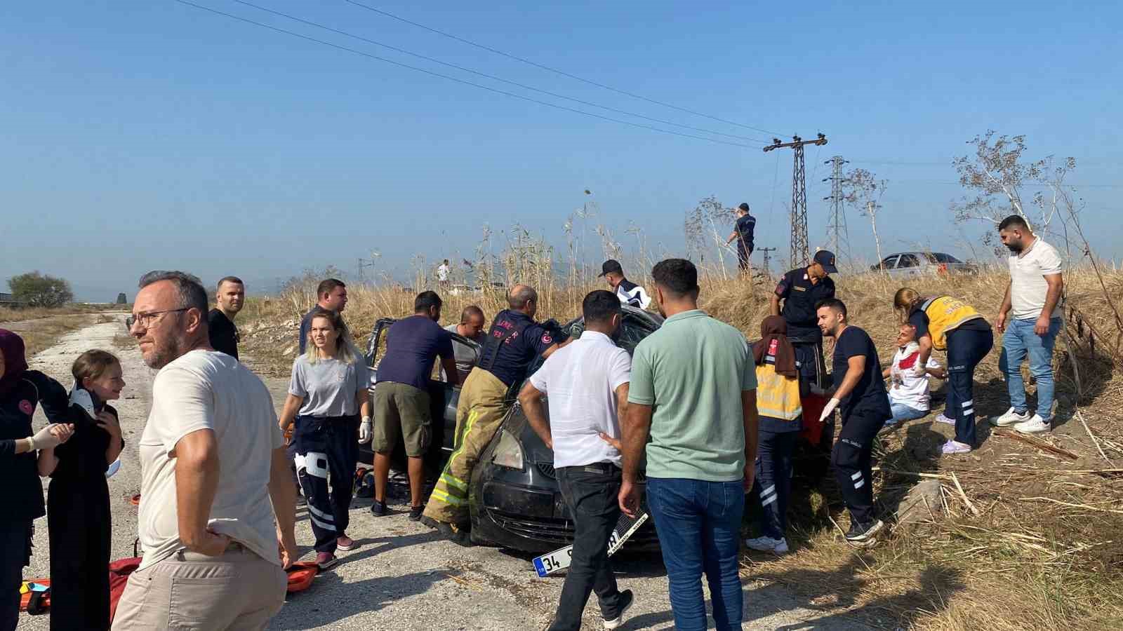 Gönen’de trafik kazası: 5 yaralı