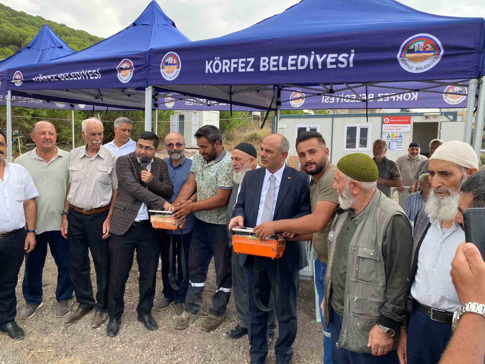 Körfez’de yeni caminin temeli atıldı