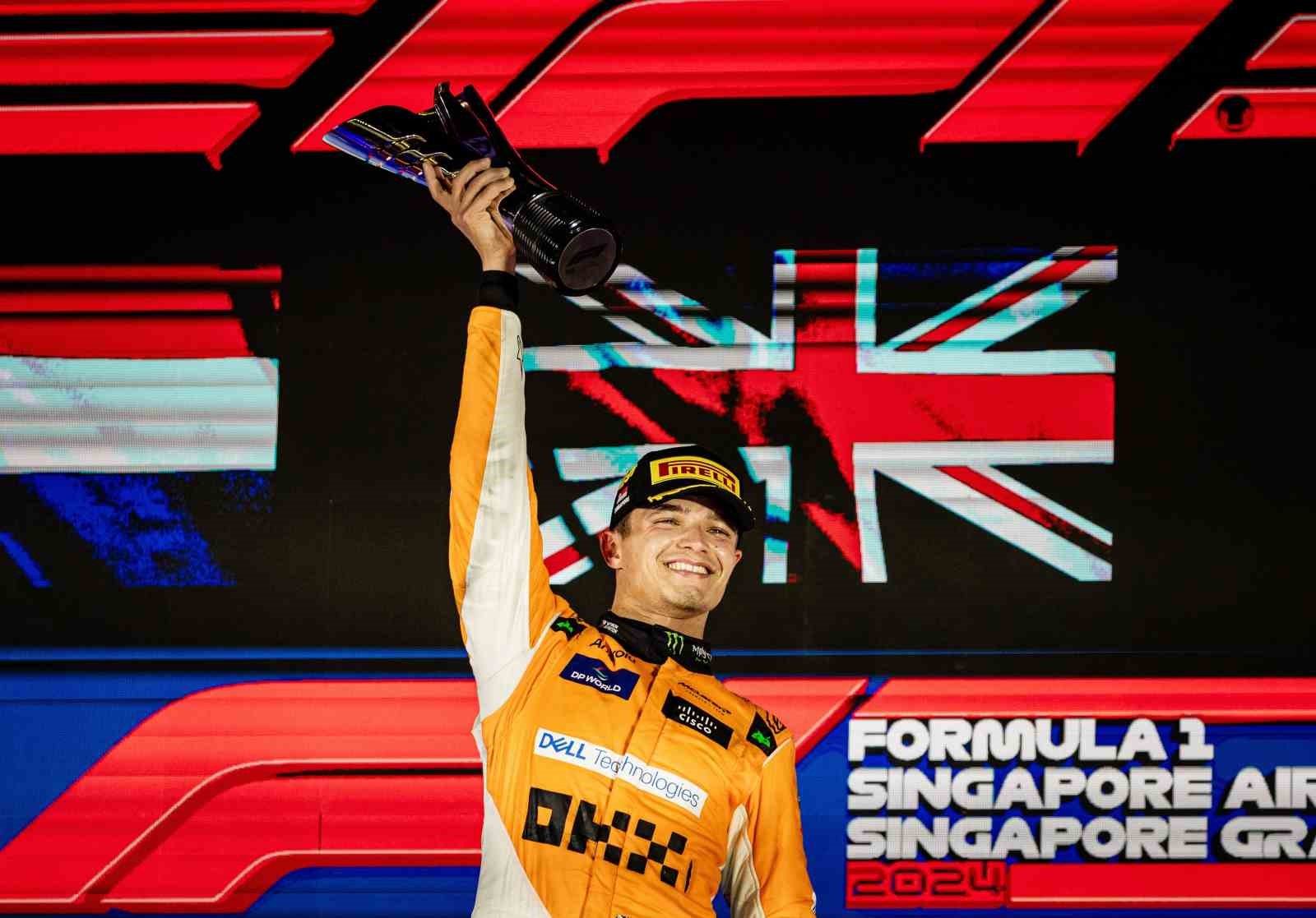 Singapur Grand Prix’sini Lando Norris kazandı