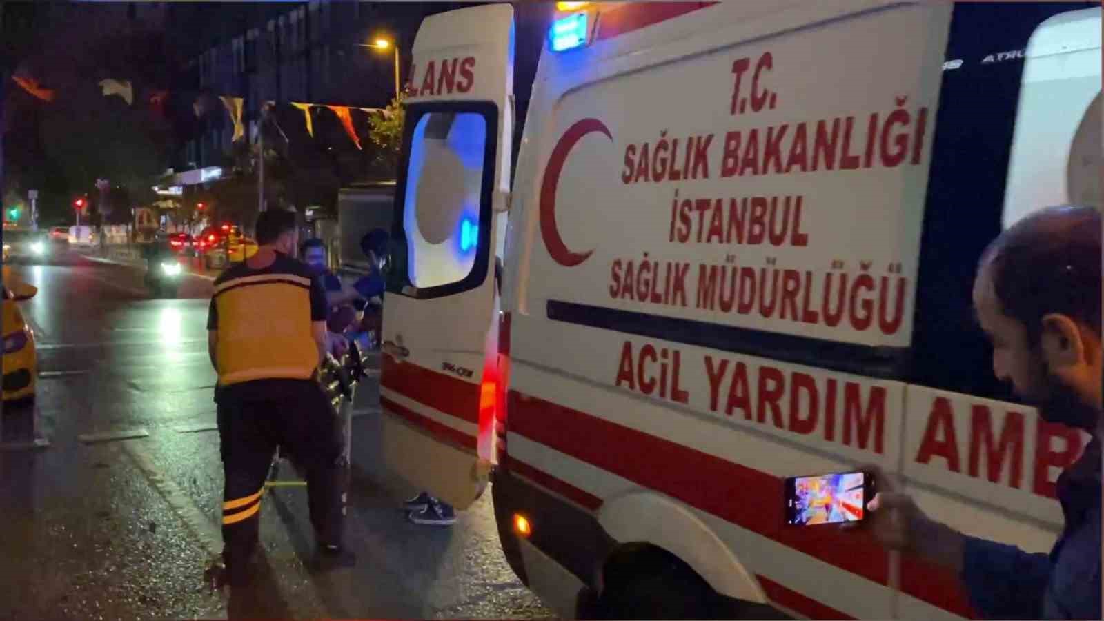 Şişli’de yabancı uyruklu şahısların kavgası kanlı bitti: 2 yaralı