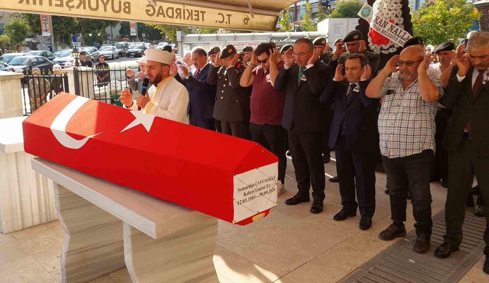 Tekirdağ’da Kıbrıs Gazisi Gaziler Günü’nde vefat etti