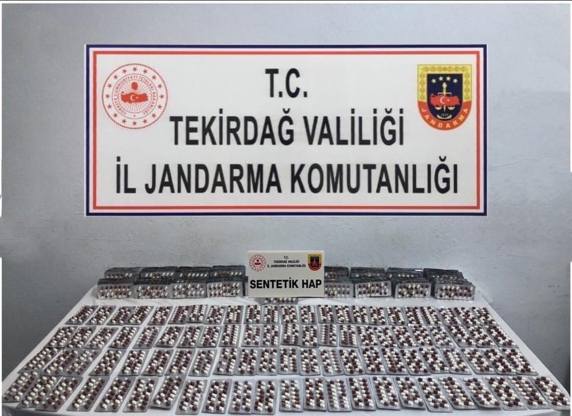 Tekirdağ’da uyuşturucu operasyonlarında çok sayıda madde ele geçirildi