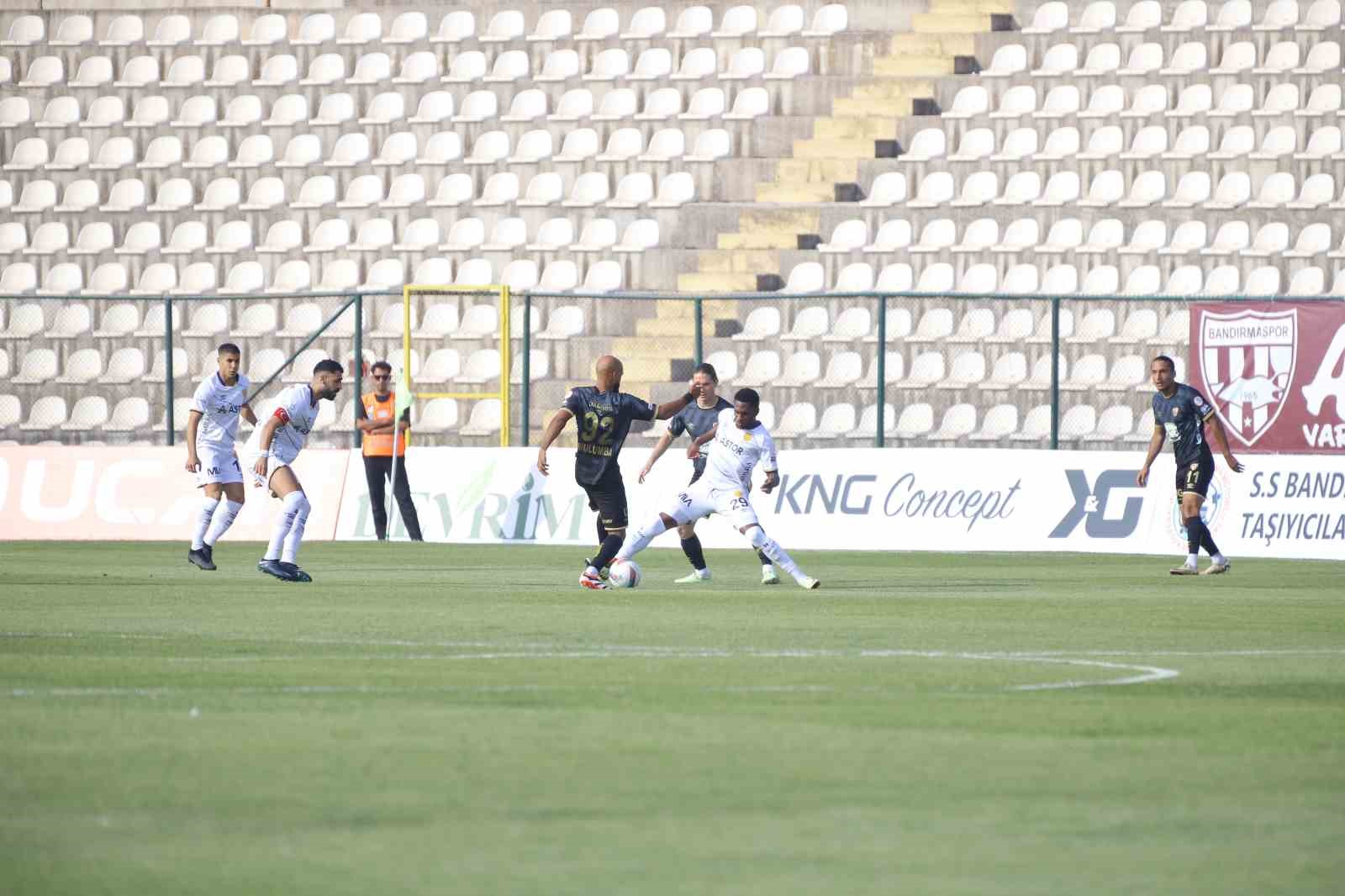 Trendyol 1. Lig: Bandırmaspor: 2 - MKE Ankaragücü: 0