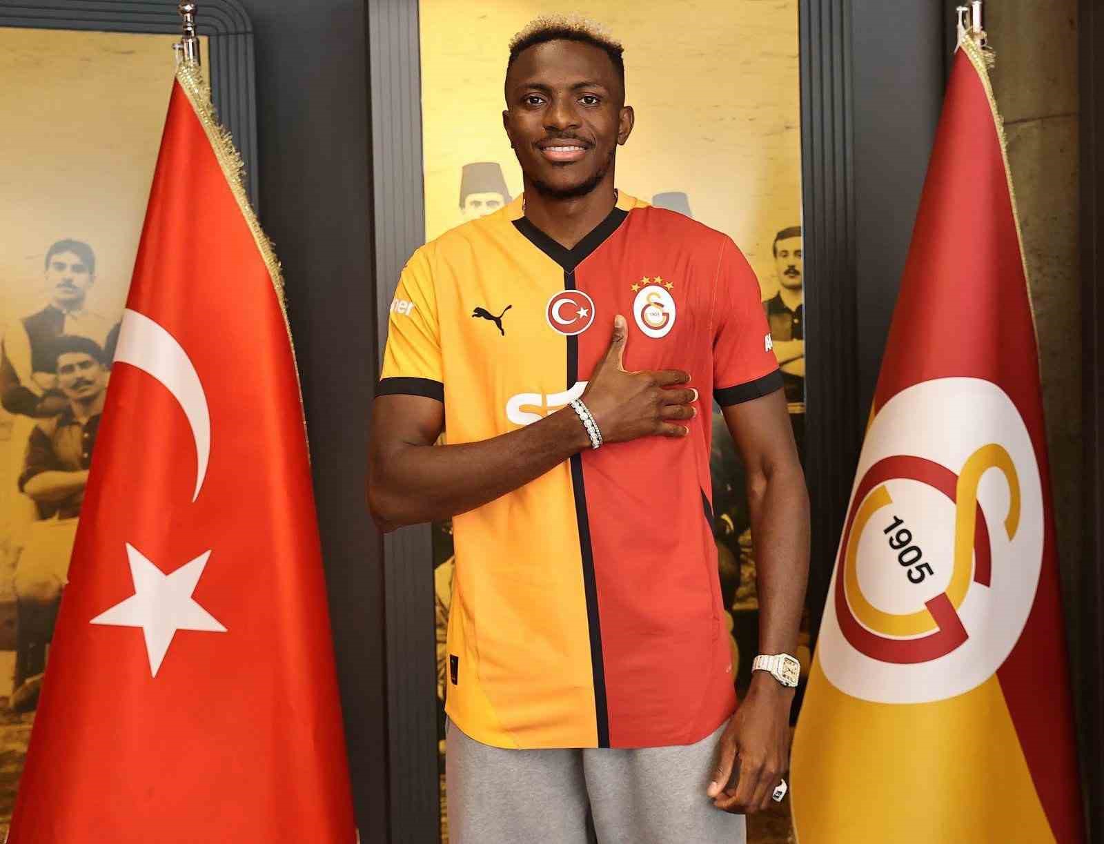 Victor Osimhen, Galatasaray’ın 6. Nijeryalı futbolcusu oldu