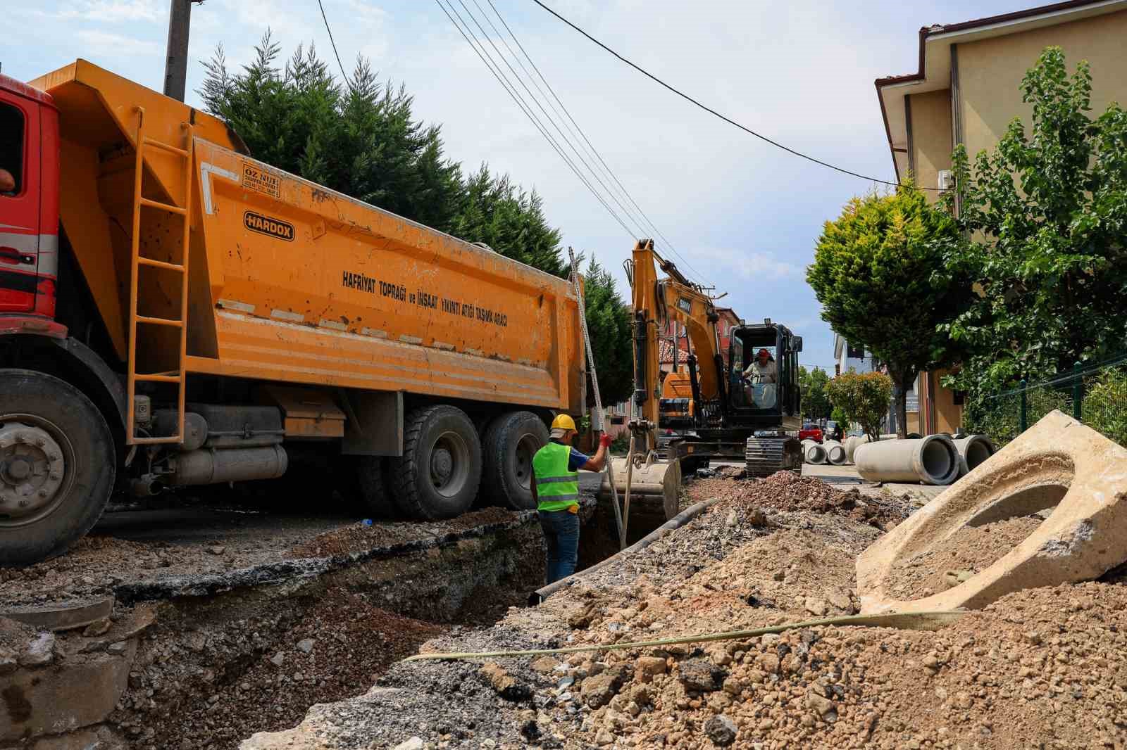 Yenilenen altyapı ile o mahalle yoğun yağışlara karşı güvenli hale geldi