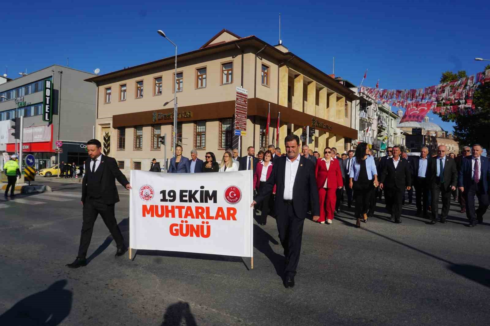 Edirne’de "Muhtarlar Günü" kutlandı