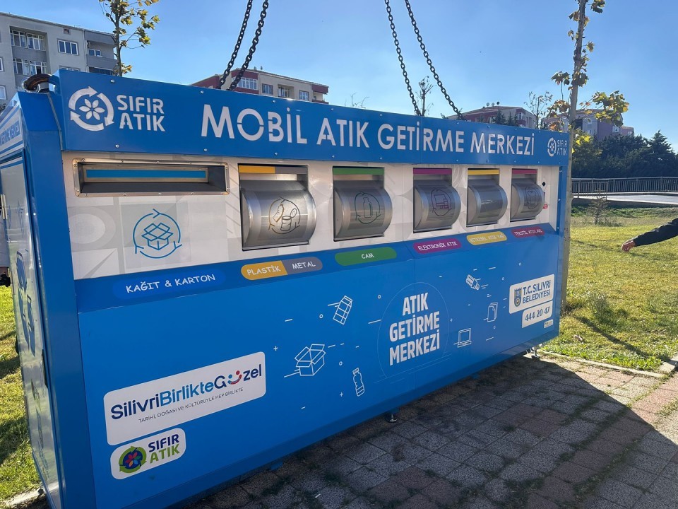 Silivri Belediyesi Mobil Atık Getirme Merkezlerinin sayısını artırıyor