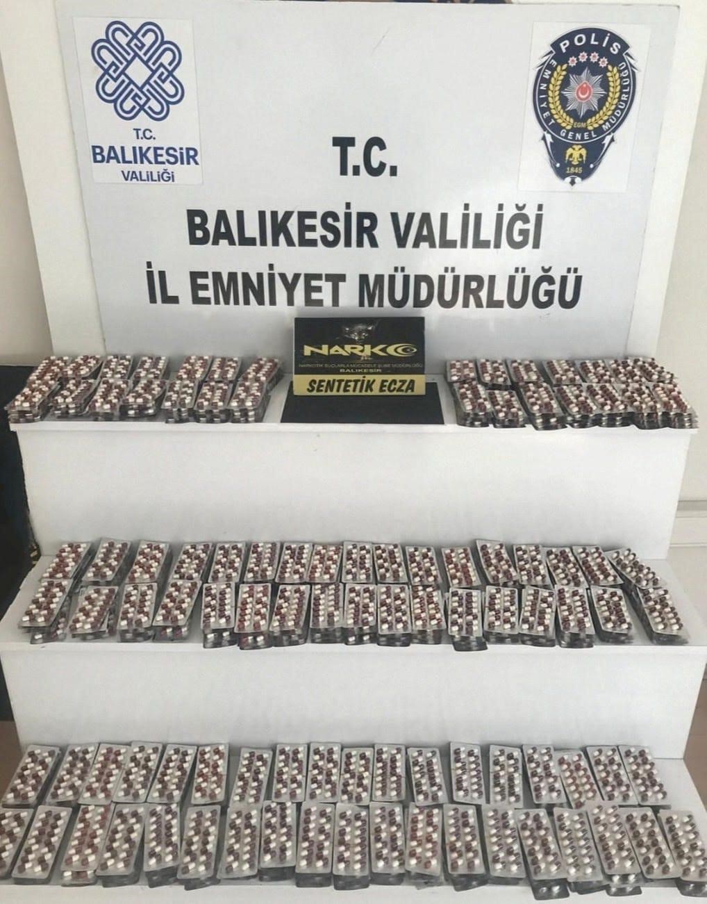 Balıkesir’de uyuşturucu operasyonu