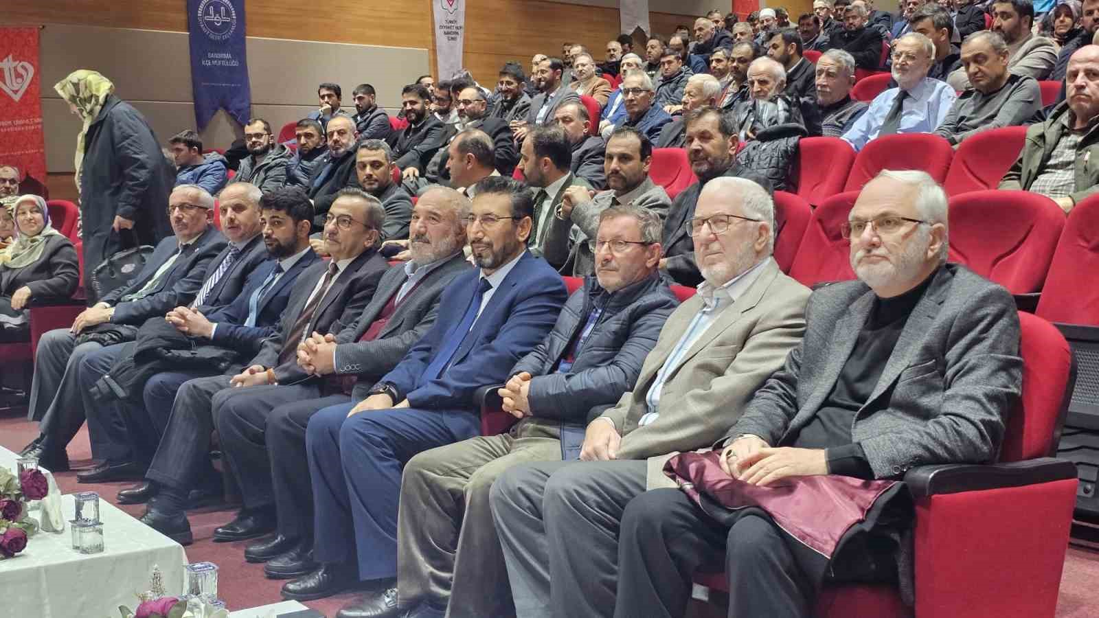 Bandırma’da "Aile içi iletişim ve çözüm becerileri" seminerine yoğun ilgi