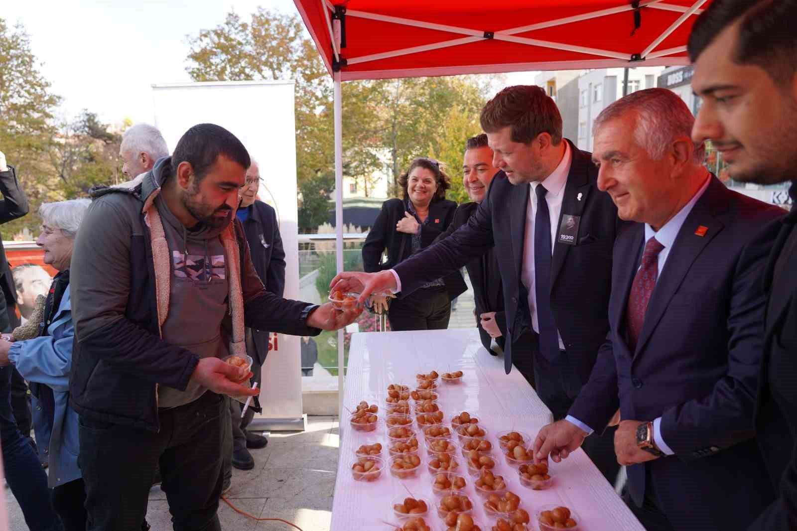 Bilecik’te Atatürk için lokma döktürüldü