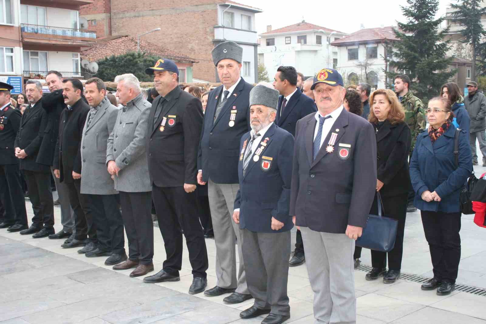 Bozüyük’te 10 Kasım Atatürk’ü Anma töreni düzenlendi