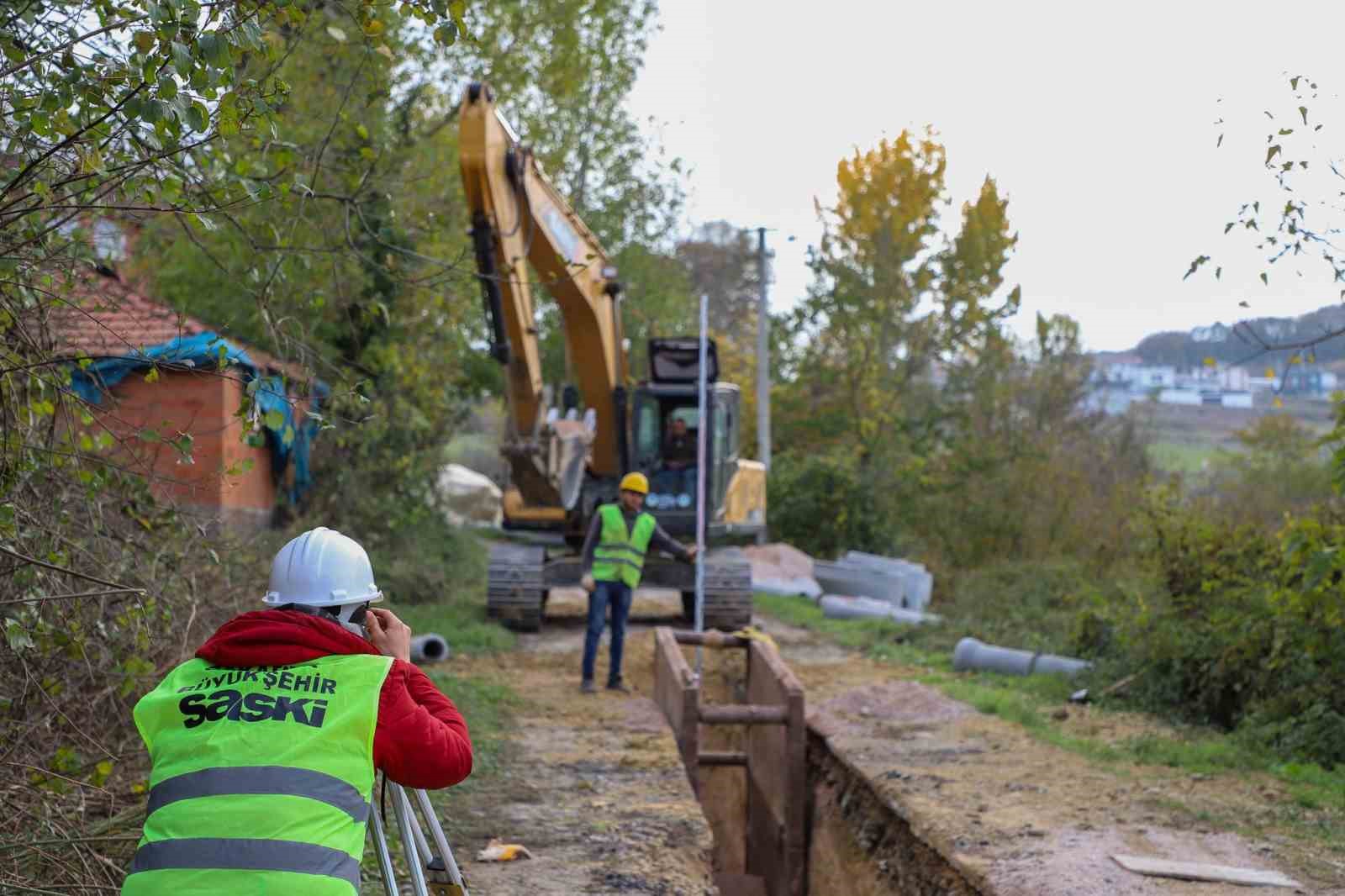 Camili’nin atıksu altyapısını güçlendirecek projede çalışmalar devam ediyor