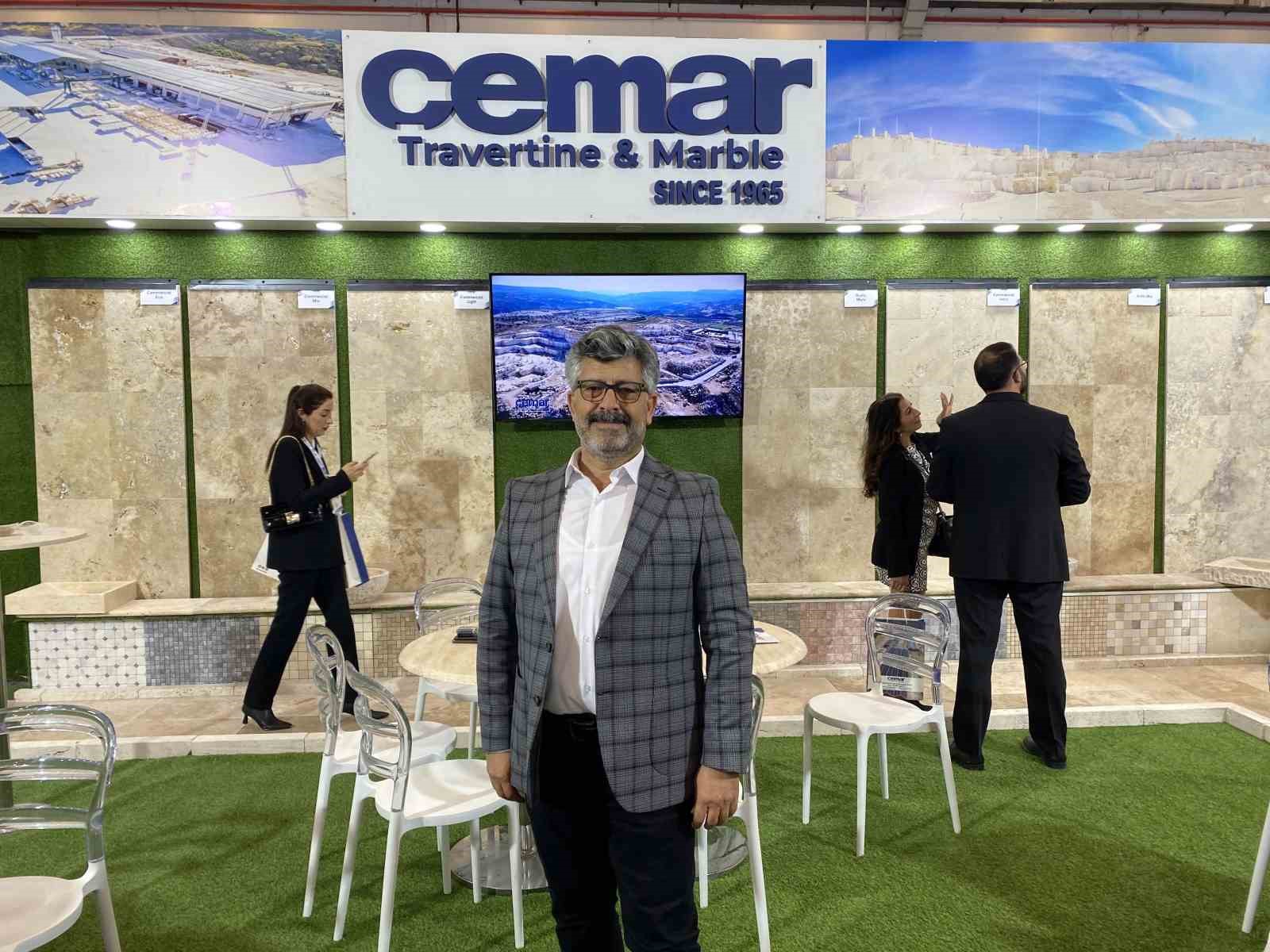 CEMAR Mermer ve Traverten MÜSİAD EXPO Fuarı’nda