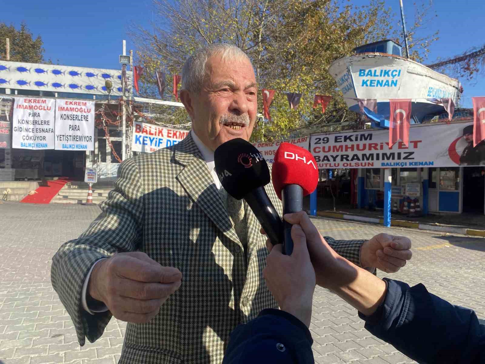 İmamoğlu’na tepki için bal mumu köpek balığını tiner döküp yaktı