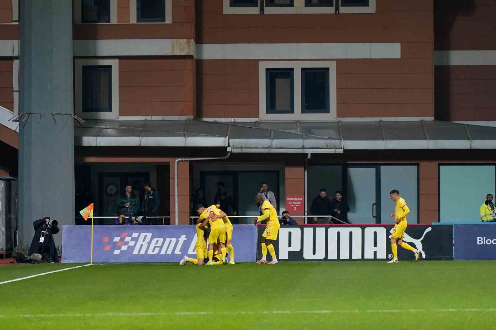 Trendyol Süper Lig: Kasımpaşa: 1 - Kayserispor: 2 (Maç sonucu)