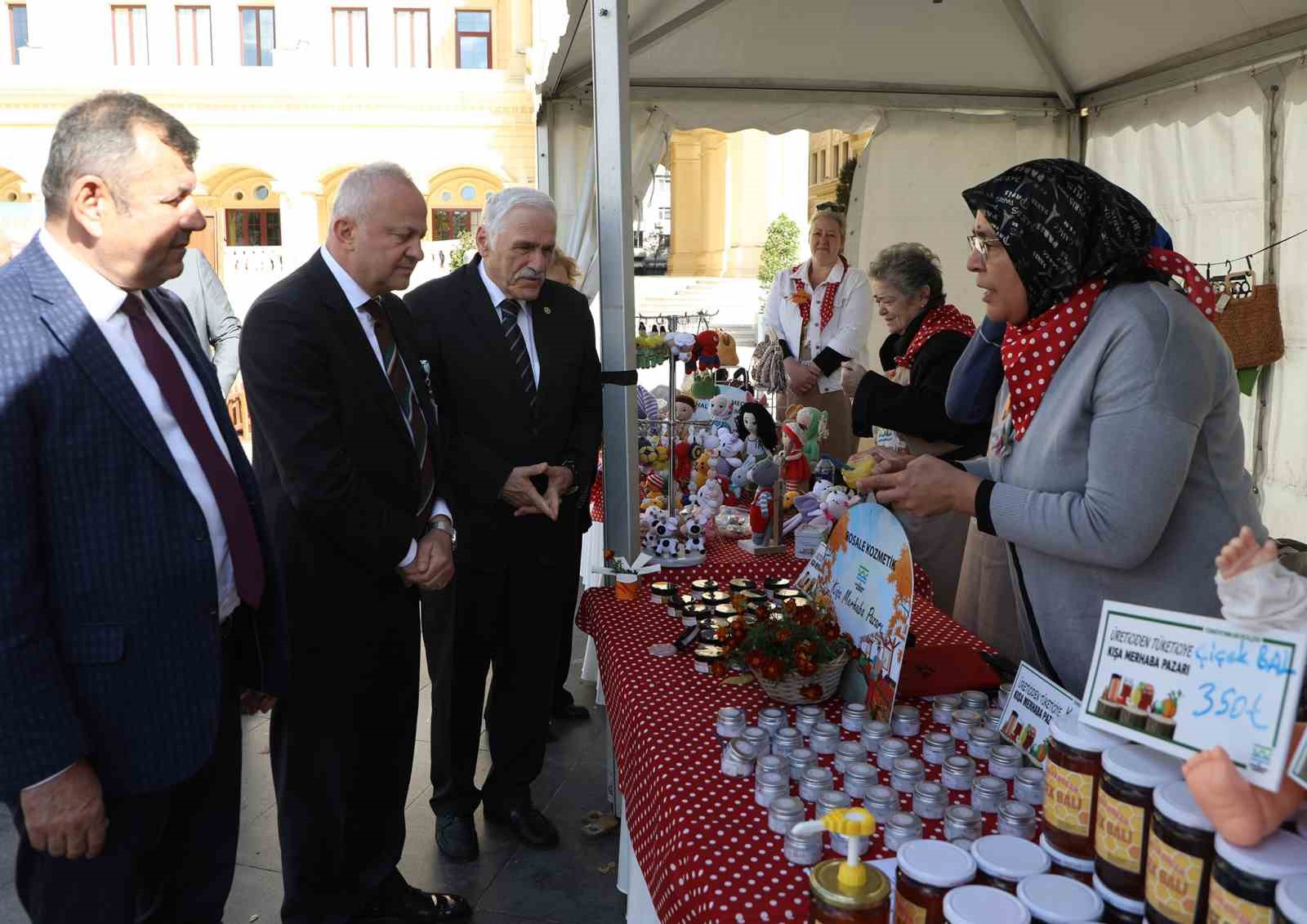 Üreticiden Tüketiciye Kışa Merhaba Pazarı Büyükçekmece’de açıldı