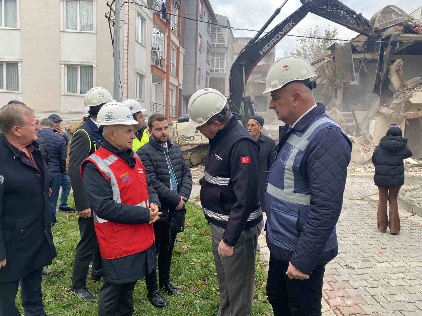 Büyükçekmece Celaliye Mahallesi’nde ilk kentsel dönüşüm çalışmaları başladı