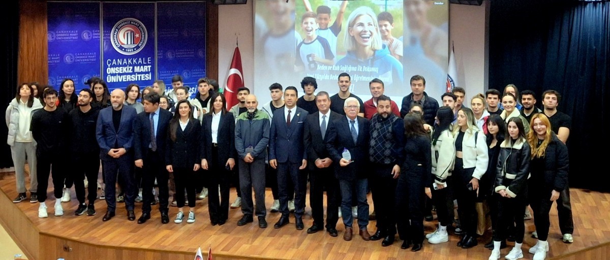 ÇOMÜ’de, "Beden ve Ruh Sağlığına İlk Dokunuş Yeni Yüzyılda Beden Eğitimi Öğretmeninin Önemi" Paneli Gerçekleştirildi