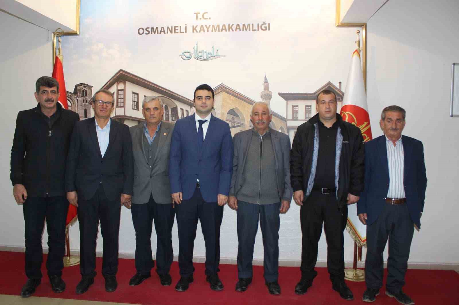 Kaymakam Kılıç, köy muhtarları ile toplantı yaptı