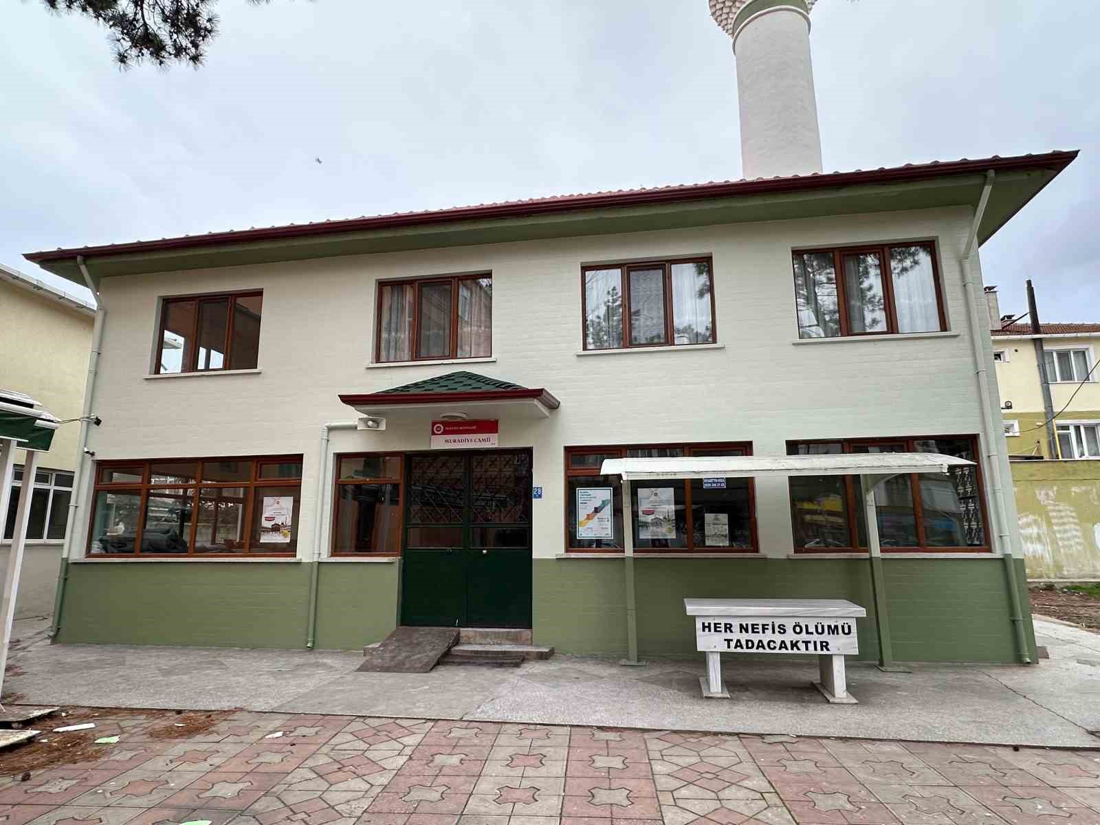 Muratlı Merkez Camii restorasyonu başladı