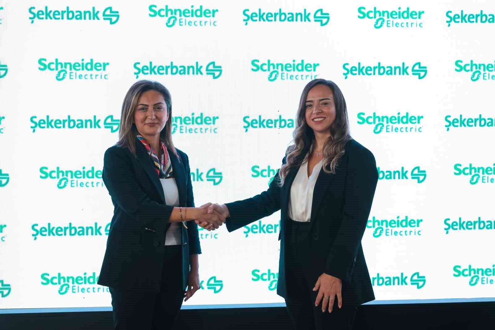 Şekerbank ve Schneider Electric’ten sürdürülebilir gelecek için iş birliği