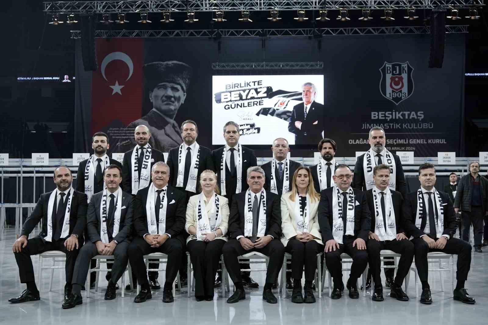 Serdal Adalı: “Beşiktaş’ı güzel günlere hep birlikte taşıyacağız”