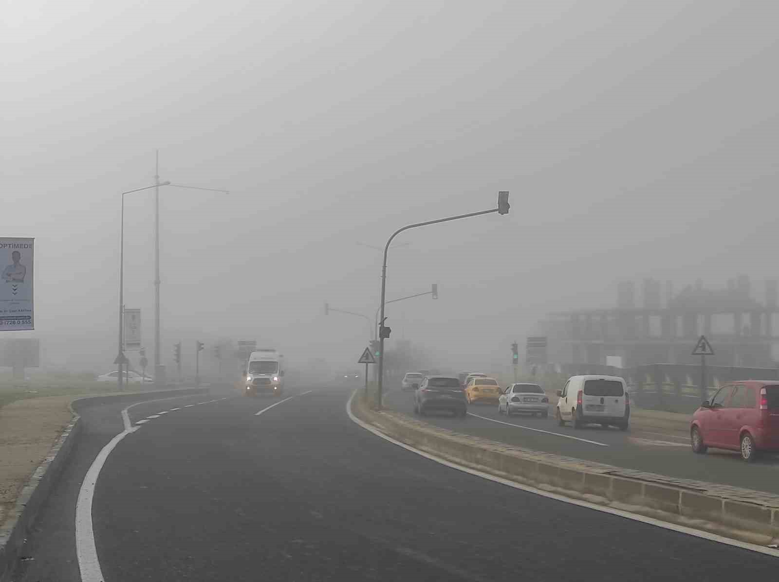 Tekirdağ’da yoğun sis