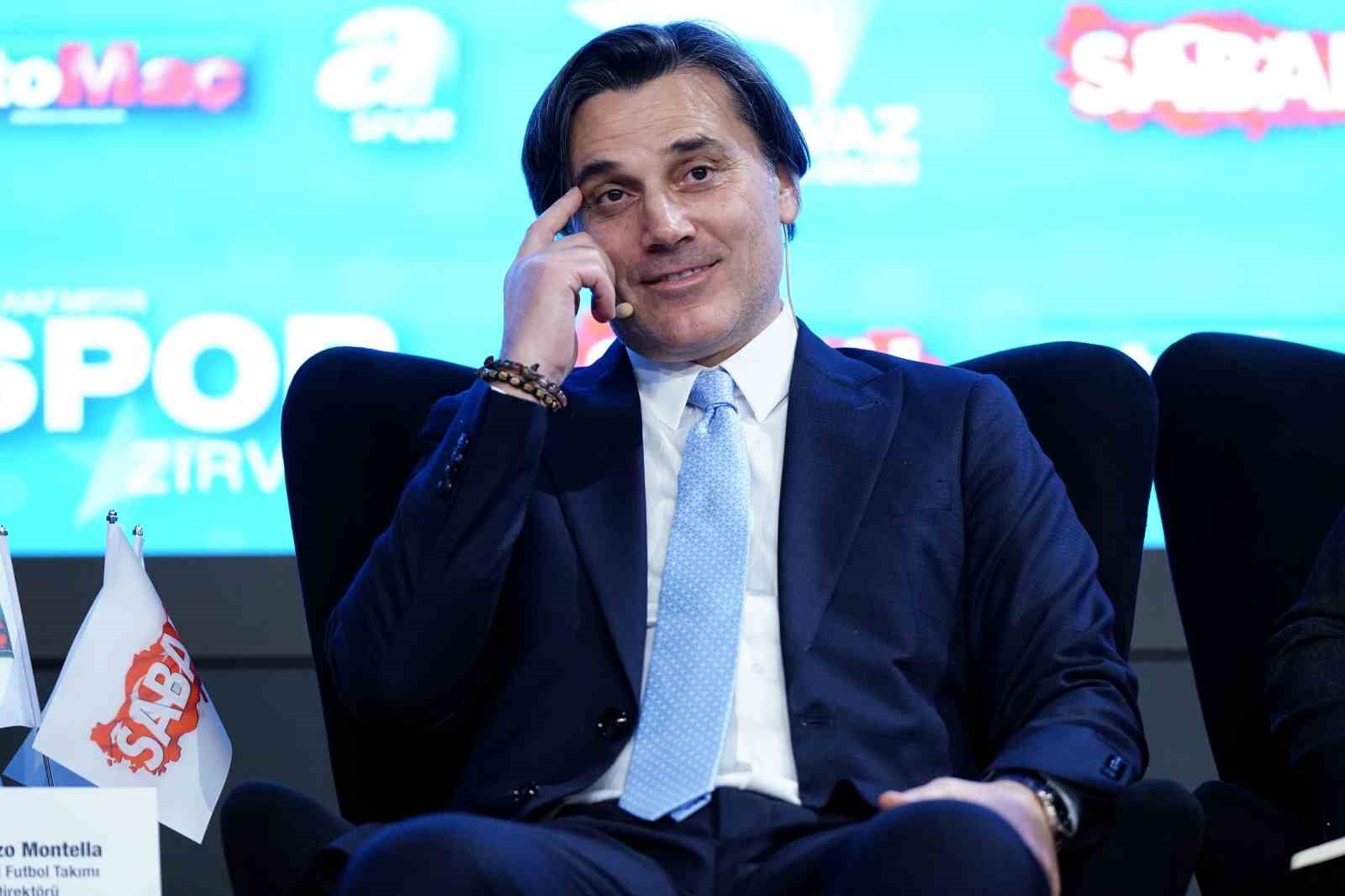 Vincenzo Montella: "Gelişmeye açık bir takım, umudum çok yüksek"